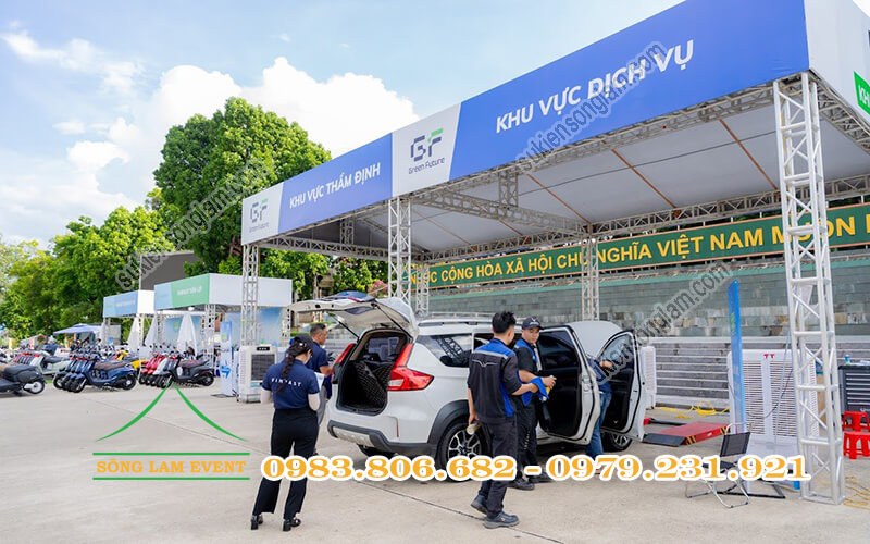 Cho thuê nhà bạt tổ chức Ngày hội thu xăng đổi điện 2025 của Vinfast tại Vũng Tàu