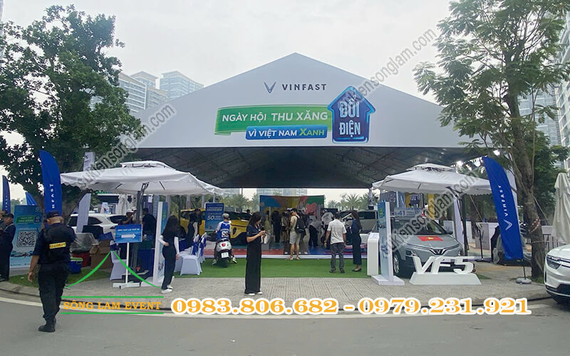 Cho thuê nhà bạt tổ chức Ngày hội thu xăng đổi điện 2025 tại Vinhomes quận 9 TPHCM Cho thuê nhà bạt tổ chức Ngày hội thu xăng đổi điện 2025 tại Vinhomes quận 9 TPHCM