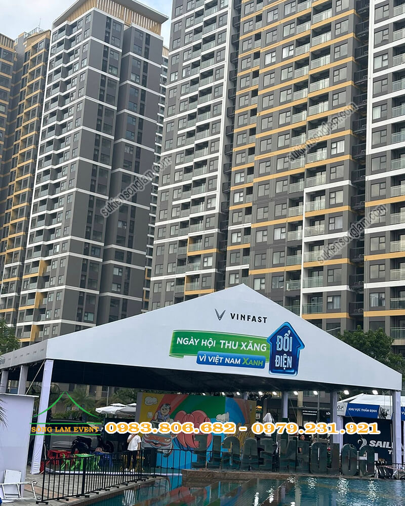 Cho thuê nhà bạt tổ chức Ngày hội thu xăng đổi điện 2025 tại Vinhomes quận 9 TPHCM Cho thuê nhà bạt tổ chức Ngày hội thu xăng đổi điện 2025 tại Vinhomes quận 9 TPHCM