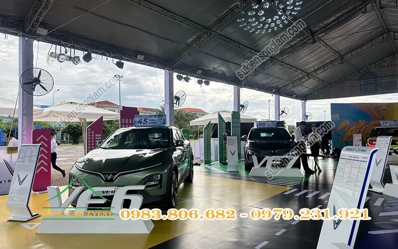 Cho thuê nhà bạt tổ chức sự kiện Thu xăng đổi điện 2025 của Vinfast tại Cà Mau Cho thuê nhà bạt tổ chức sự kiện Thu xăng đổi điện 2025 của Vinfast tại Cà Mau