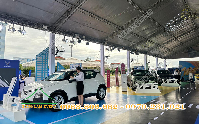 Cho thuê nhà bạt tổ chức sự kiện Thu xăng đổi điện 2025 của Vinfast tại Cà Mau Cho thuê nhà bạt tổ chức sự kiện Thu xăng đổi điện 2025 của Vinfast tại Cà Mau