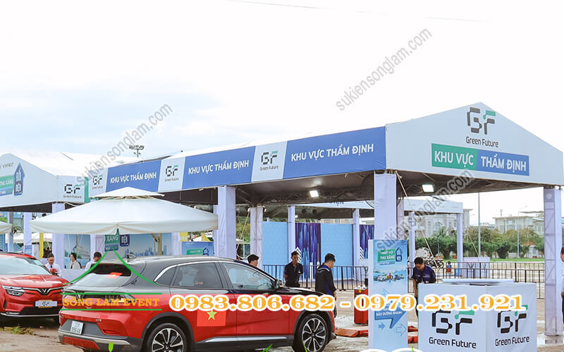 Cho thuê nhà bạt tổ chức sự kiện Thu xăng đổi điện 2025 của Vinfast tại Cà Mau Cho thuê nhà bạt tổ chức sự kiện Thu xăng đổi điện 2025 của Vinfast tại Cà Mau