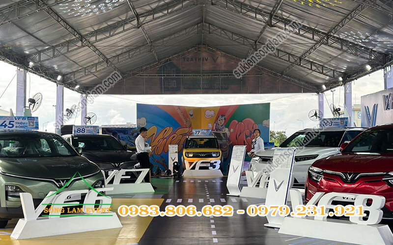 Cho thuê nhà bạt tổ chức sự kiện Thu xăng đổi điện 2025 của Vinfast tại Cà Mau Cho thuê nhà bạt tổ chức sự kiện Thu xăng đổi điện 2025 của Vinfast tại Cà Mau