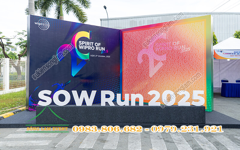 Cho thuê sân khấu sự kiện tổ chức Giải chạy Spirit Of Wipro Run 2025 TPHCM Cho thuê sân khấu sự kiện tổ chức Giải chạy Spirit Of Wipro Run 2025 TPHCM