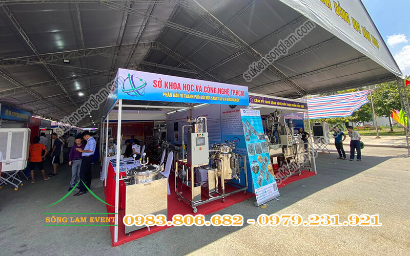 Cách bố trí gian hàng trong nhà bạt hội chợ triển lãm Cách bố trí gian hàng trong nhà bạt hội chợ triển lãm