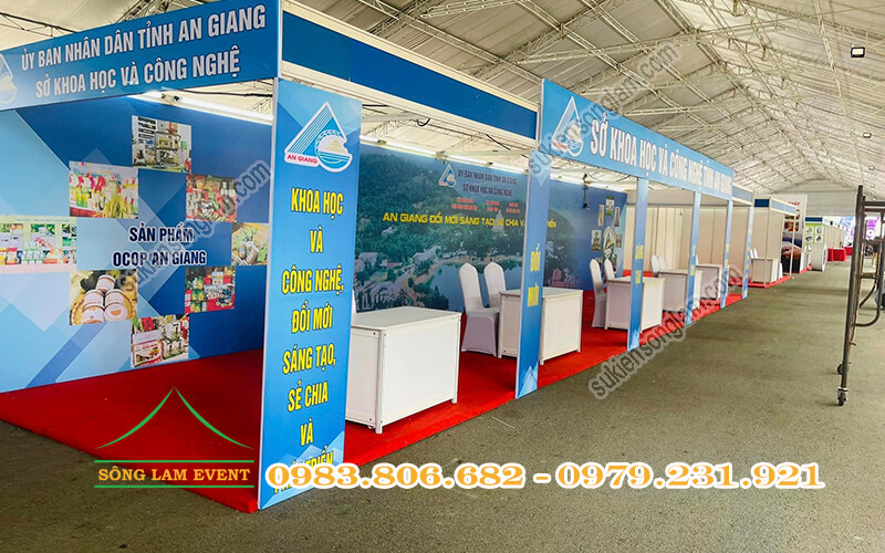 Cách bố trí gian hàng trong nhà bạt hội chợ triển lãm Cách bố trí gian hàng trong nhà bạt hội chợ triển lãm