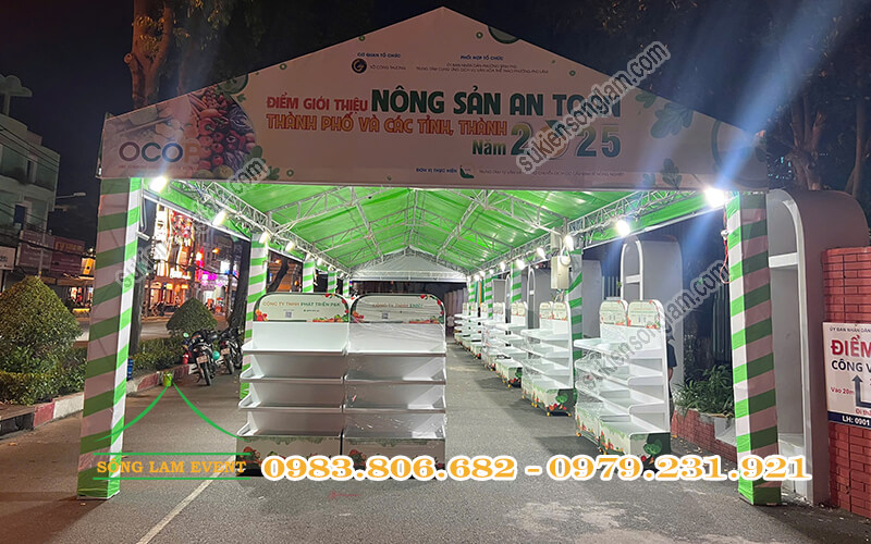 Cách bố trí gian hàng trong nhà bạt hội chợ triển lãm Cách bố trí gian hàng trong nhà bạt hội chợ triển lãm