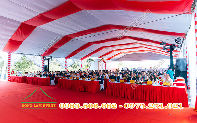 vật liệu làm khung nhà bạt sự kiện