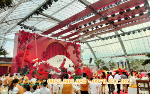 Cho thuê nhà bạt mái vòm tổ chức đám cưới