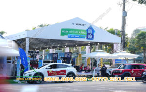 Cho thuê nhà bạt tổ chức sự kiện Thu xăng đổi điện 2025 tại Cao Lãnh Đồng Tháp