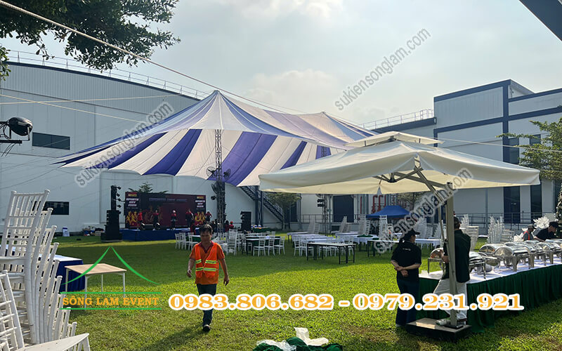 Cho thuê dù sự kiện tổ chức Ngày hội Jotun Sport Day 2025