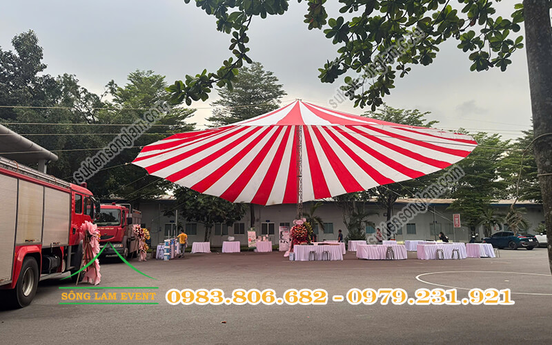 Cho thuê dù sự kiện tại trường Đại học phòng cháy chữa cháy Đồng Nai Cho thuê dù sự kiện tại trường Đại học phòng cháy chữa cháy Đồng Nai