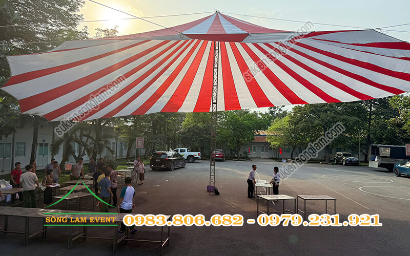 Cho thuê dù sự kiện tại trường Đại học phòng cháy chữa cháy Đồng Nai Cho thuê dù sự kiện tại trường Đại học phòng cháy chữa cháy Đồng Nai