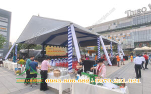 Cho thuê nhà bạt tổ chức Chương trình Ngày hội non sông dân tộc kết đoàn