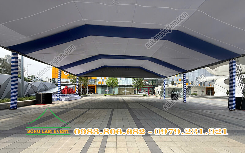 Cho thuê nhà bạt tổ chức Chương trình Ngày hội non sông dân tộc kết đoàn