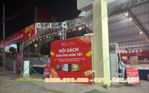 Cho thuê nhà bạt tổ chức Hội sách dọn kho đón Tết phường Xuân Hòa TPHCM