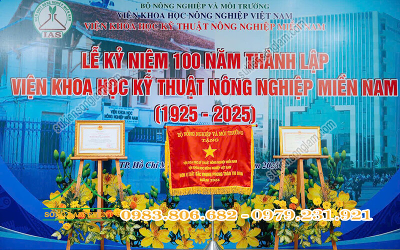 Cho thuê nhà bạt tổ chức Kỷ niệm 100 năm thành lập Viện KHKT NN miền Nam Cho thuê nhà bạt tổ chức Kỷ niệm 100 năm thành lập Viện KHKT NN miền Nam