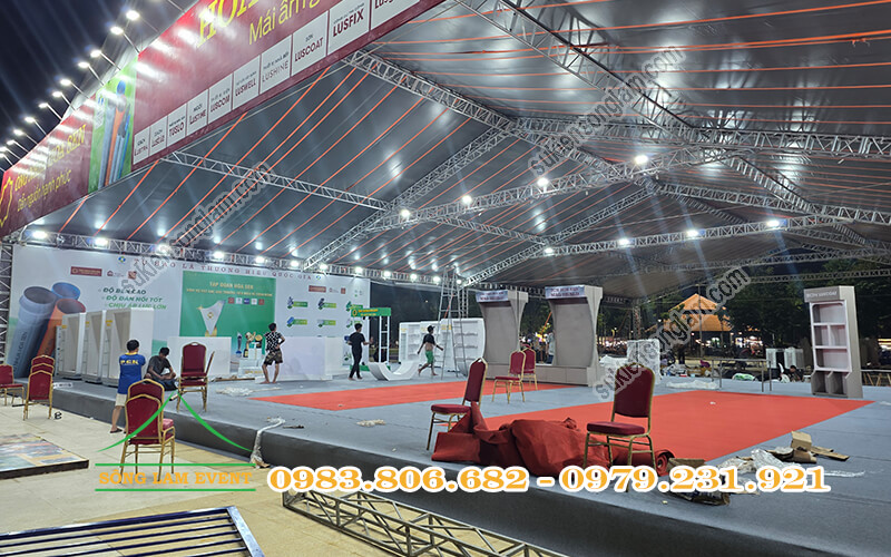 Cho thuê nhà bạt tổ chức Mái ấm gia đình Việt 2025 tại Tây Ninh