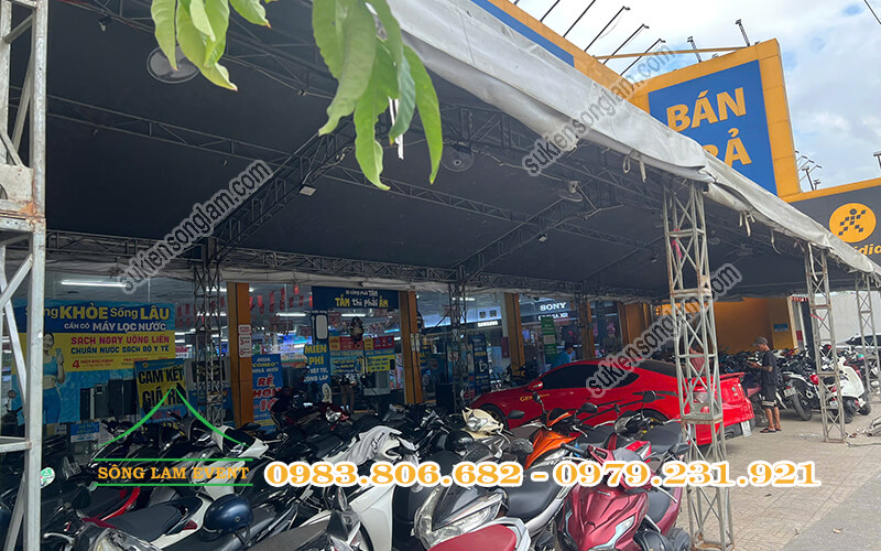 Cho thuê nhà bạt tổ chức hoạt động mùa lễ hội 2025 của Điện Máy Xanh Cho thuê nhà bạt tổ chức hoạt động mùa lễ hội 2025 của Điện Máy Xanh