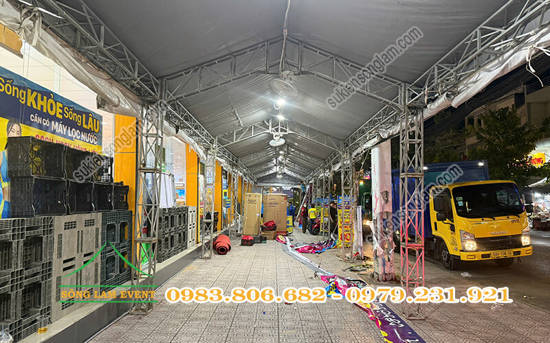 Cho thuê nhà bạt tổ chức hoạt động mùa lễ hội 2025 của Điện Máy Xanh Cho thuê nhà bạt tổ chức hoạt động mùa lễ hội 2025 của Điện Máy Xanh