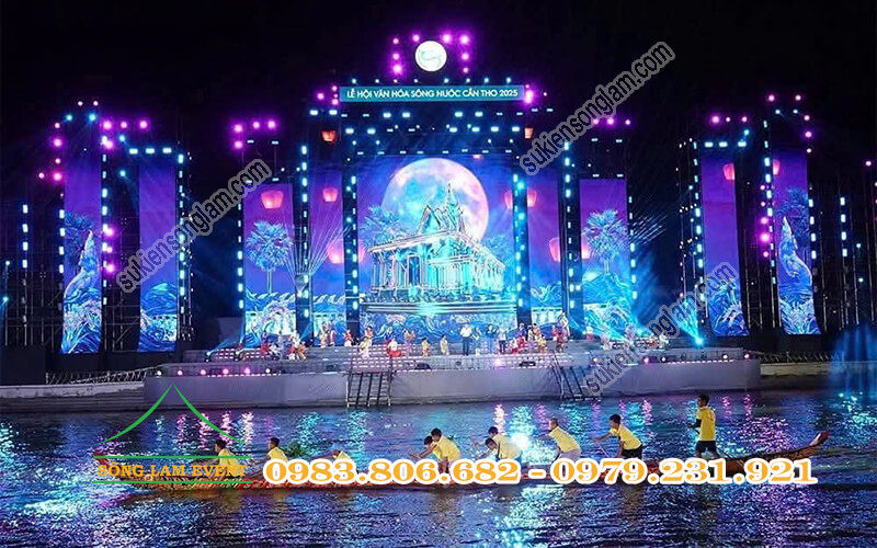 Cho thuê sân khấu tổ chức lễ hội văn hóa sông nước Cần Thơ 2025 Cho thuê sân khấu tổ chức lễ hội văn hóa sông nước Cần Thơ 2025