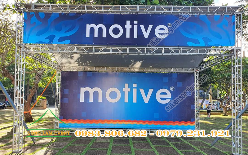 Gian hàng truss nhôm Gian hàng truss nhôm