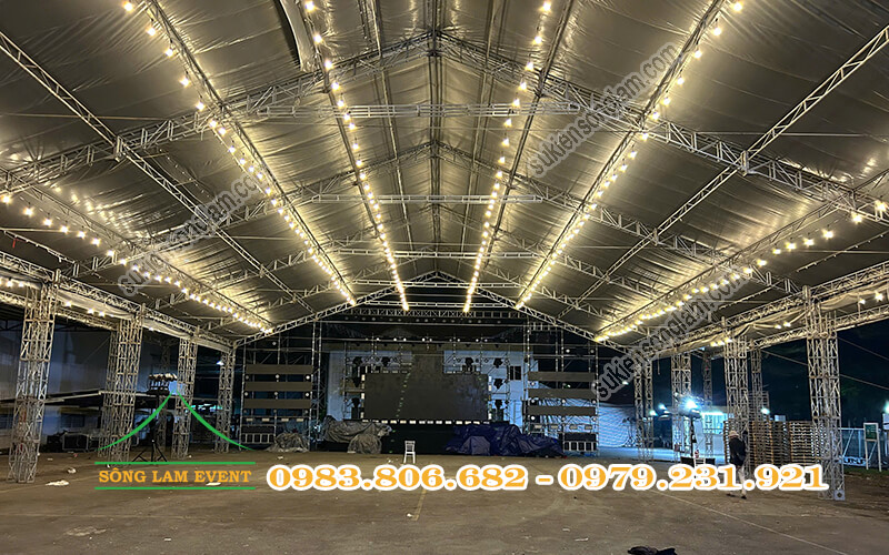 Báo giá thuê nhà bạt không gian