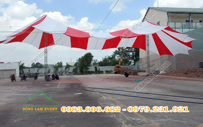 cho thuê dù sự kiện ngoài trời