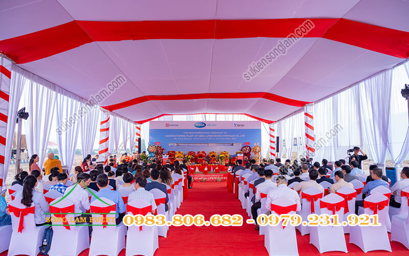 So sánh nhà bạt không gian và rạp truyền thống theo từng loại sự kiện