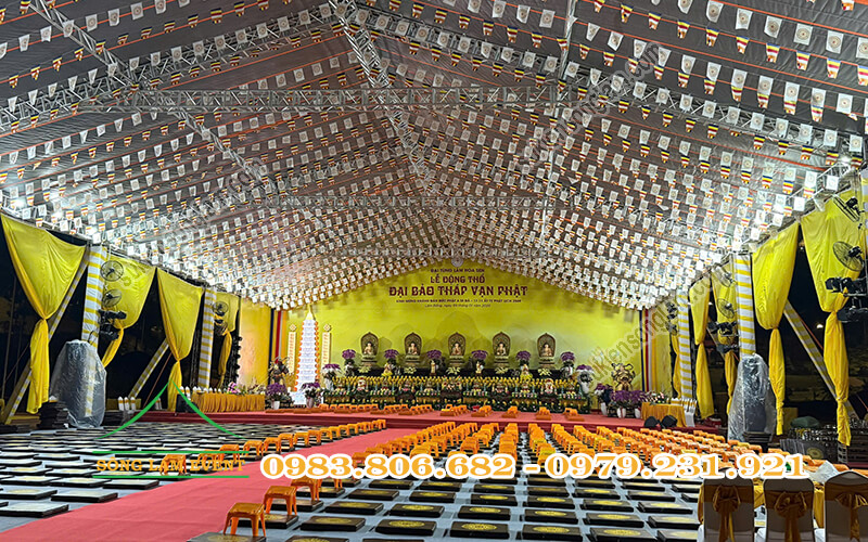 So sánh nhà bạt không gian và rạp truyền thống theo tiêu chí kỹ thuật