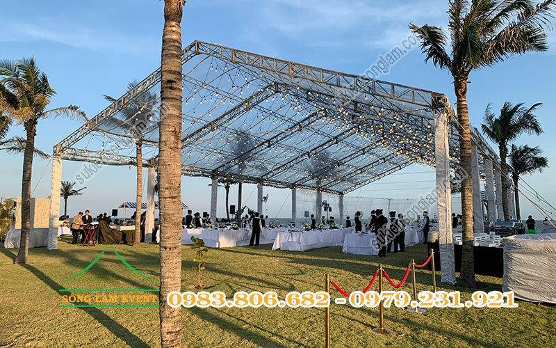 cho thuê nhà bạt không gian