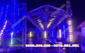 Cho thuê nhà bạt truss nhôm tổ chức Midnight in Blu tại Radisson Blu Resort Phú Quốc