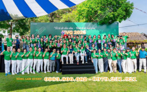 Cho thuê sân khấu sự kiện tổ chức Kich off 2026 Manulife - NVG miền Nam