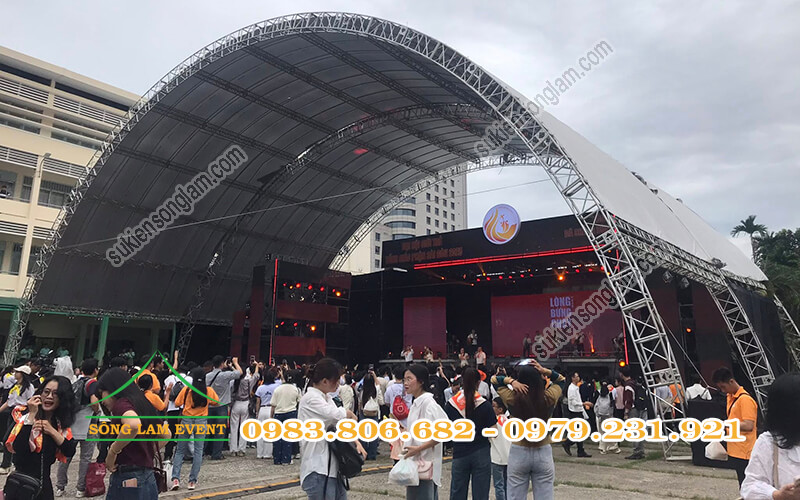 nhà bạt không gian