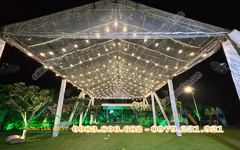 Nhà bạt trong suốt cho gala và sự kiện doanh nghiệp