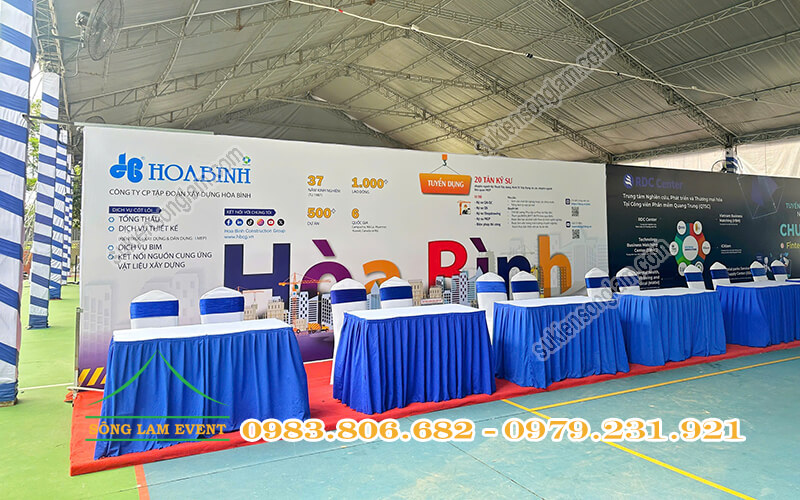 Quy trình thuê nhà bạt không gian từ A-Z