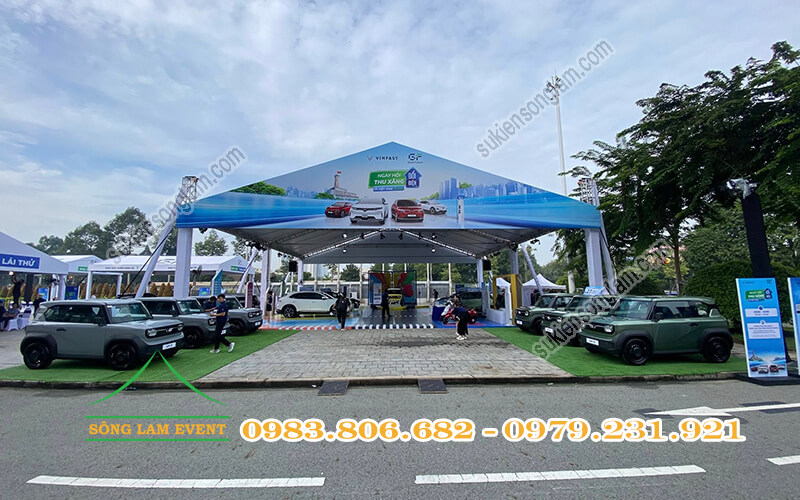 Quy trình thuê nhà bạt không gian từ A-Z