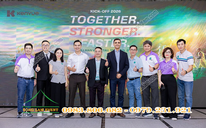 tổ chức sự kiện Kick off 2026 của Kenvue Việt Nam