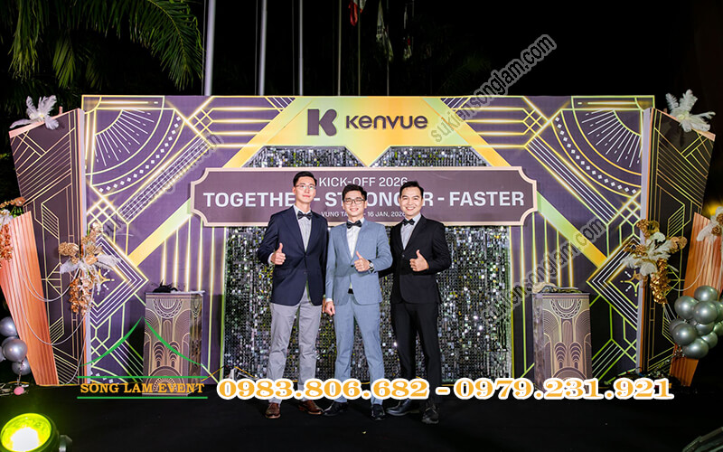 Tổ chức sự kiện Kick off 2026 của Kenvue Việt Nam