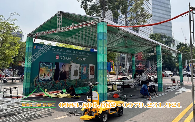 Cấu tạo nhà bạt không gian