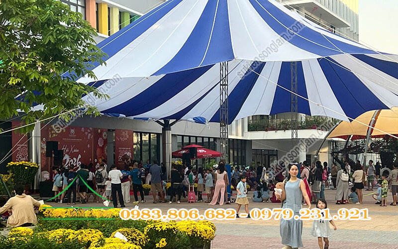 Cho thuê dù sự kiện tổ chức Hội xuân 2026 trường Vinshool Central Park TPHCM