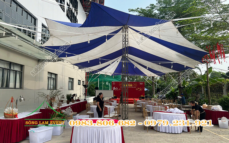 Cho thuê dù sự kiện tổ chức Tiệc tất niên 2025 tập đoàn giáo dục Equest Cho thuê dù sự kiện tổ chức Tiệc tất niên 2025 tập đoàn giáo dục Equest