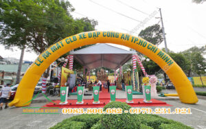 Cho thuê nhà bạt tổ chức Lễ ra mắt CLB xe đạp công an TPHCM