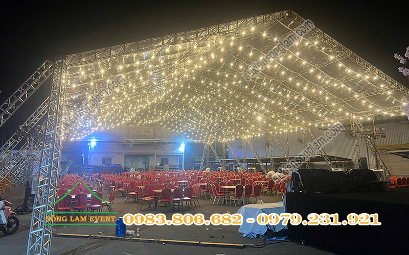 Cho thuê nhà bạt trong suốt tổ chức Tiệc tất niên 2025 tại KCN Amata Đồng Nai
