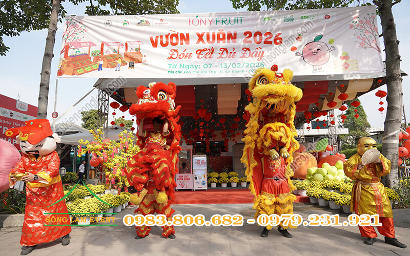 Cho thuê nhà bạt tổ chức Vườn Xuân Tony Fruit 2026 Cho thuê nhà bạt tổ chức Vườn Xuân Tony Fruit 2026