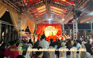 Cho thuê nhà bạt tổ chức Year End Party 2025 của Hoa Lâm Group TPHCM