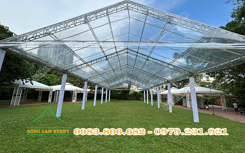 Giá thuê nhà bạt trong suốt tại TPHCM Giá thuê nhà bạt trong suốt tại TPHCM