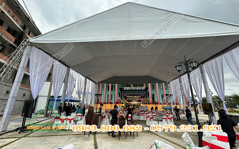 Nhà bạt cho sự kiện doanh nghiệp, team building Nhà bạt cho sự kiện doanh nghiệp, team building