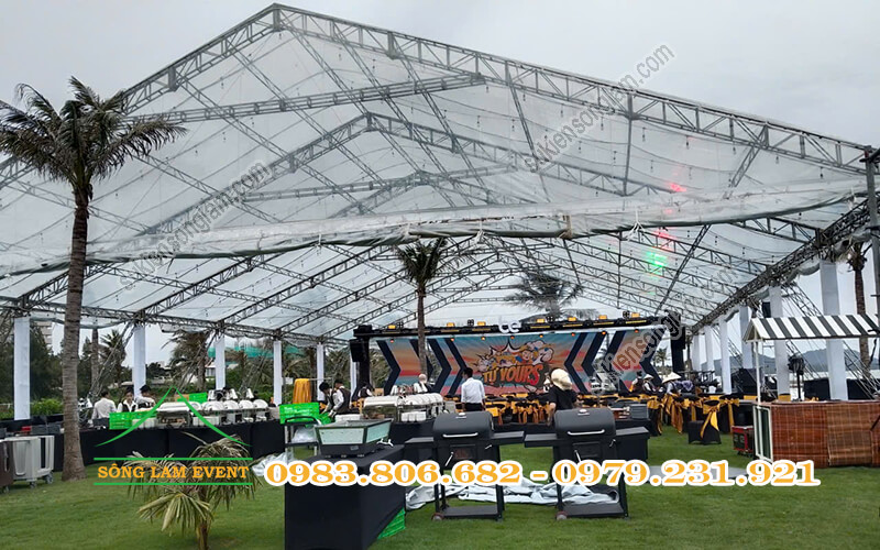 Nhà bạt cho sự kiện doanh nghiệp, team building Nhà bạt cho sự kiện doanh nghiệp, team building