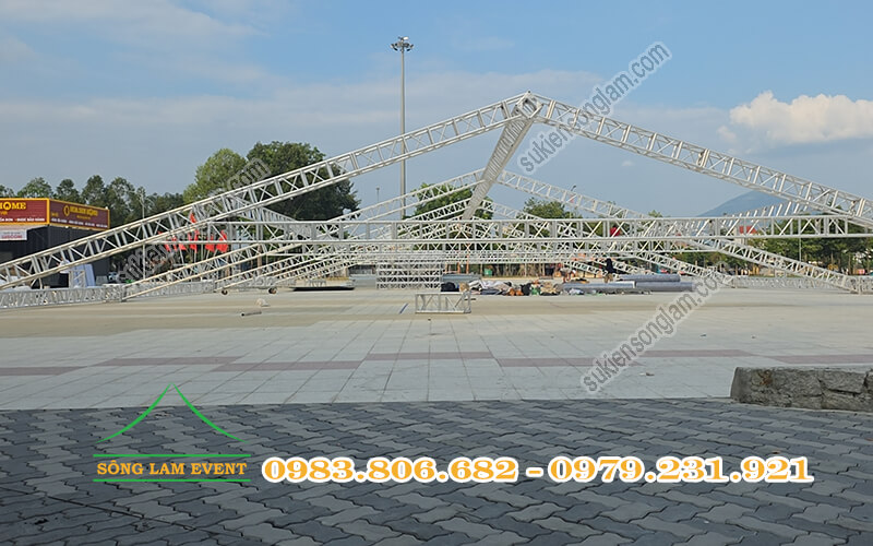 Quy trình lắp đặt nhà bạt không gian Quy trình lắp đặt nhà bạt không gian